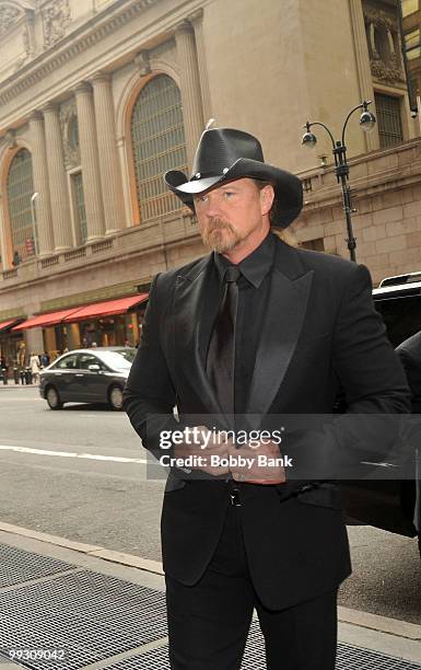 Trace Adkins attends the Wounded Warrior Project's 4th Annual Courage Awards & Benefit dinner at Cipriani 42nd Street on May 13, 2010 in New York...