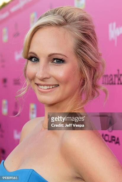 Actress Candice Accola arrives at the 12th annual Young Hollywood Awards sponsored by JC Penney , Mark. & Lipton Sparkling Green Tea held at the...