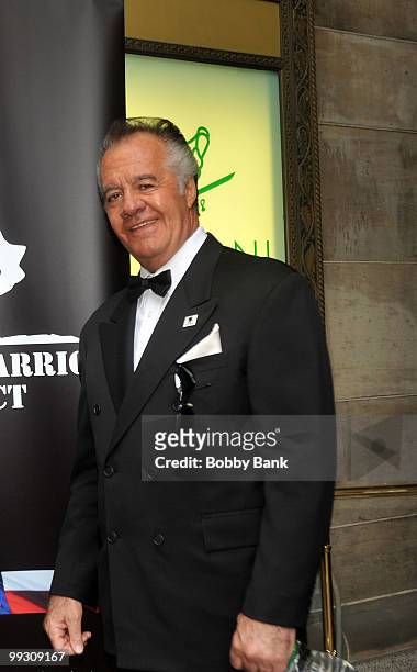 Tony Sirico attends the Wounded Warrior Project's 4th Annual Courage Awards & Benefit dinner at Cipriani 42nd Street on May 13, 2010 in New York City.