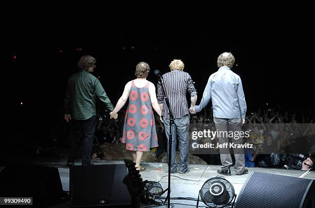 Page McConnell, Jon Fishman, Trey Ansatasio and Mike Gordon of Phish