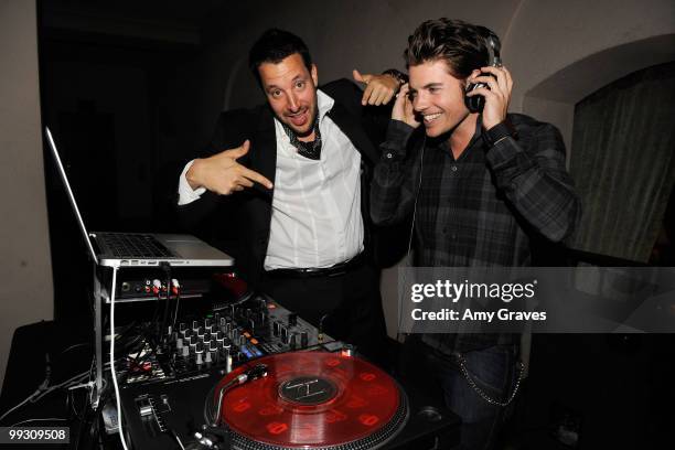 Cobra and actor Josh Henderson attend the 12th annual Young Hollywood Awards after party sponsored by JC Penney , Mark. & Lipton Sparkling Green Tea...