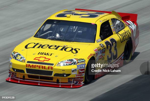 Clint Bowyer drives the Cheerios/Hamburger Helper Chevrolet during practice for the NASCAR Sprint Cup Series Autism Speaks 400 at Dover International...