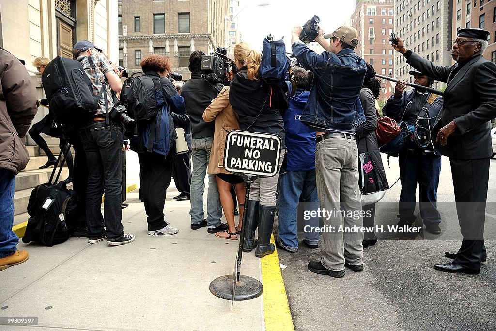 Family And Friends Attend Services For Entertainer Lena Horne