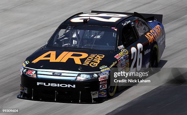 David Stremme drives the Air Gaurd Ford during practice for the NASCAR Sprint Cup Series Autism Speaks 400 at Dover International Speedway on May 14,...