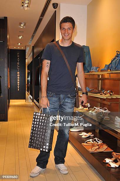 Igor Budan attends the Fratelli Rossetti Store Event For Palermo Football Playerson May 14, 2010 in Palermo, Italy.