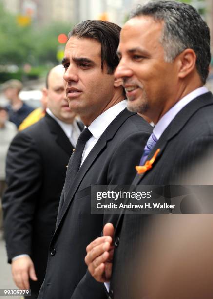 Actor Bobby Cannavale attends funeral services for entertainer Lena Horne at St. Ignatius Loyola Church on May 14, 2010 in New York City.