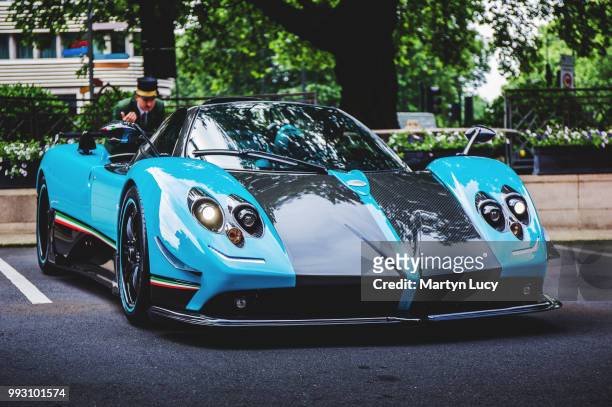The Pagani Zonda UNO. A special one-off, originally built for Sheikh Abdullah bin Nasser Al-Thani, a member of the royal family of Qatar. The car now...