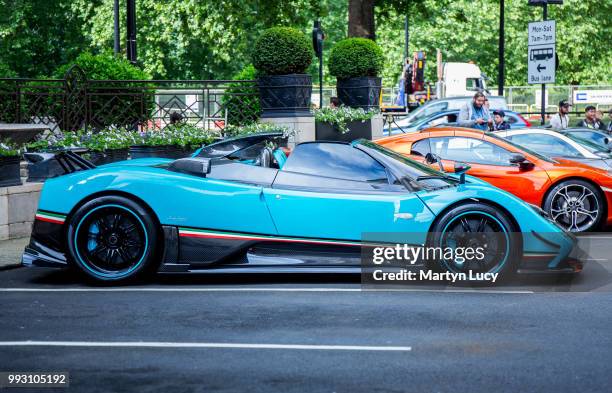 The Pagani Zonda UNO. A special one-off, originally built for Sheikh Abdullah bin Nasser Al-Thani, a member of the royal family of Qatar. The car now...