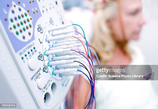 electroencephalography - eeg stock pictures, royalty-free photos & images