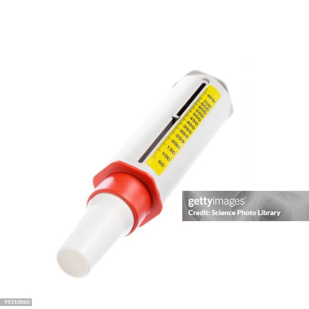 peak flow meter - spirometer stock pictures, royalty-free photos & images