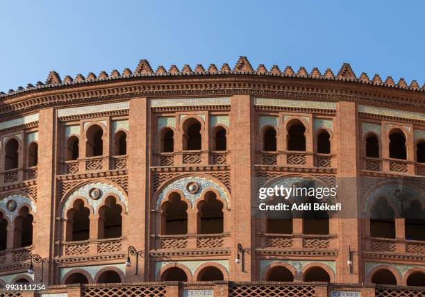 plaza de toros de las ventas (madrid, spain) - las ventas stock pictures, royalty-free photos & images