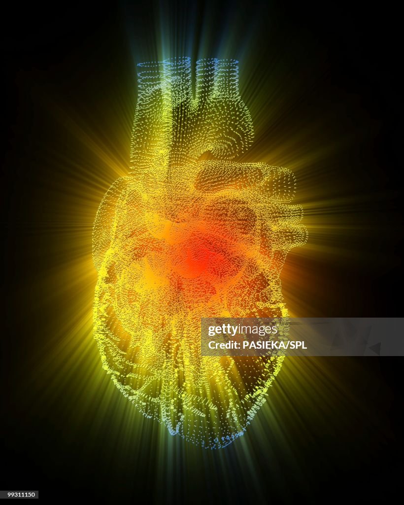 Heart Computer Artwork High-Res Vector Graphic - Getty Images