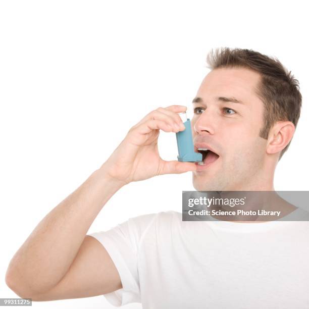 Person With Asthma Inhaler Photos and Premium High Res Pictures - Getty ...