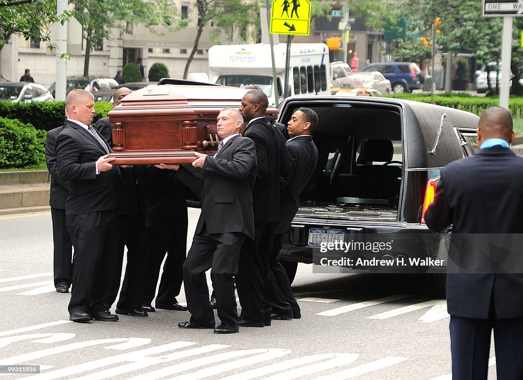 Family And Friends Attend Services For Entertainer Lena Horne