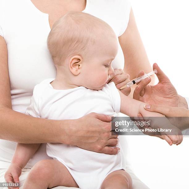 baby vaccination - baby vaccination stock pictures, royalty-free photos & images