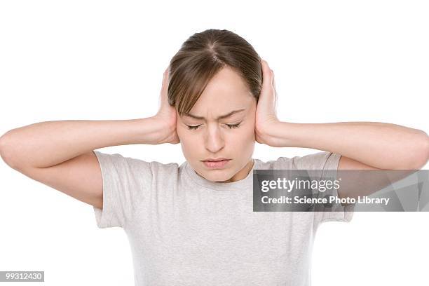 frustration - human ear stock pictures, royalty-free photos & images