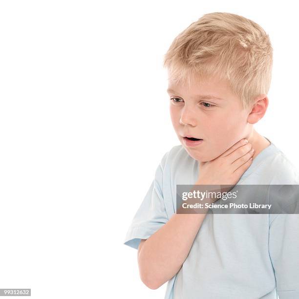 boy choking - choking stock pictures, royalty-free photos & images