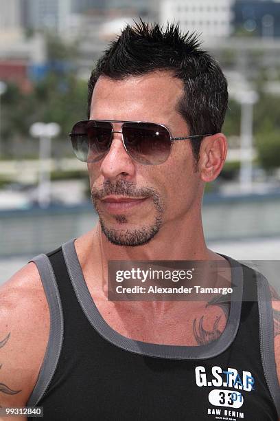 Danny Wood attends the New Kids On The Block Concert Cruise on May 14, 2010 in Miami Beach, Florida.