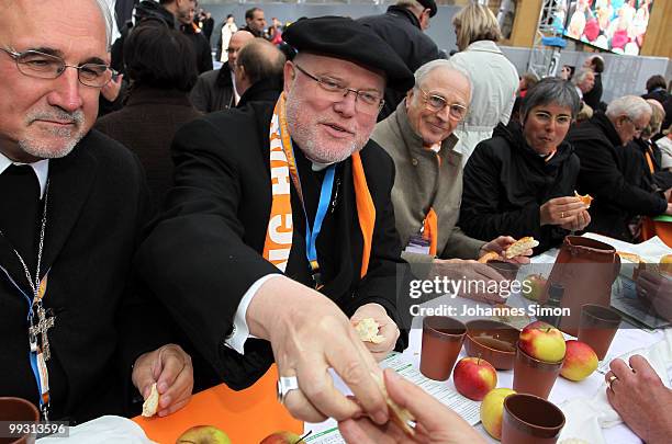 Reinhard Marx , Catholic archbishop of Munich-Freising participates in the celebration of Greek orthodox vespers during day 3 of the 2nd Ecumenical...