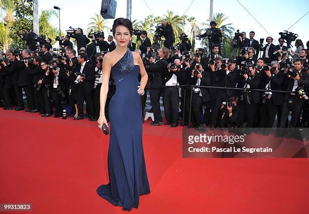 Camilla Belle attends the "IL Gattopardo" Premiere at the Palais des Festivals during the 63rd Annual Cannes Film Festival on May 14, 2010 in Cannes,...