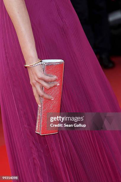 Aishwarya Rai Bachchan attends the "IL Gattopardo" Premiere at the Palais des Festivals during the 63rd Annual Cannes Film Festival on May 14, 2010...