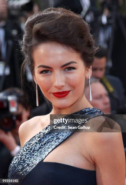 Actress Camilla Belle attends the "IL Gattopardo" Premiere at the Palais des Festivals during the 63rd Annual Cannes Film Festival on May 14, 2010 in...