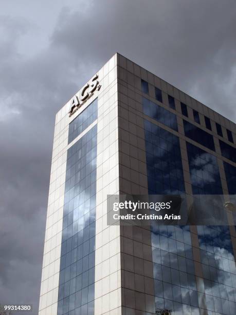 Headquarter in Madrid of ACS Group , a development and construction of infraestructures and services company, Madrid, Spain, .