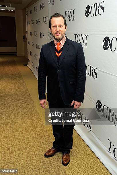 Choreographer Rob Ashford attends the 2010 Tony Awards Meet the Nominees press reception at The Millennium Broadway Hotel on May 5, 2010 in New York...