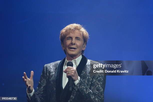 Barry Manilow performs in concert at Borgata Hotel Casino & Spa on July 6, 2018 in Atlantic City, New Jersey.