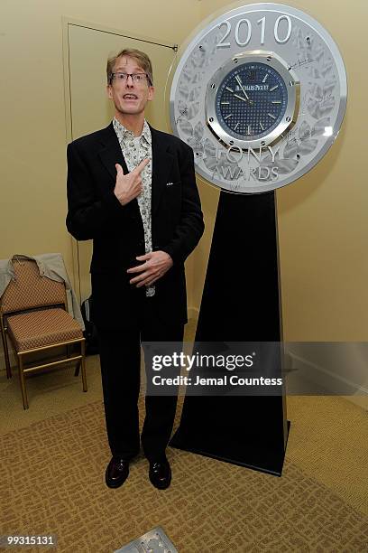 Dick Spencer attends the 2010 Tony Awards Meet the Nominees press reception at The Millennium Broadway Hotel on May 5, 2010 in New York City.