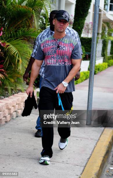 Michael "The Situation" Sorrentino is seen on May 13, 2010 in Miami Beach, Florida.