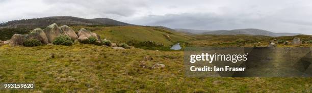 snowy mountains high country - high country stock pictures, royalty-free photos & images