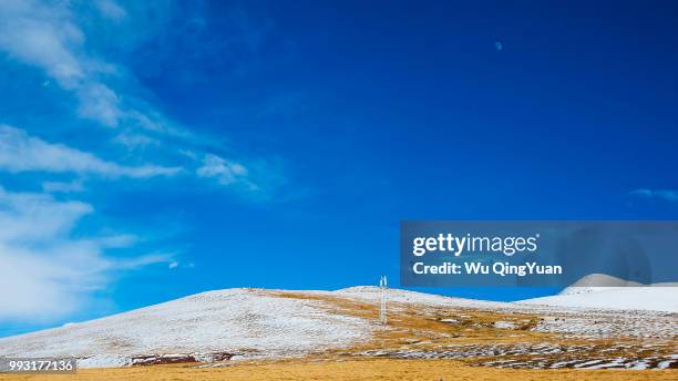 the nam co, 5000 meters above sea level on the lak - qingyuan stock-fotos und bilder