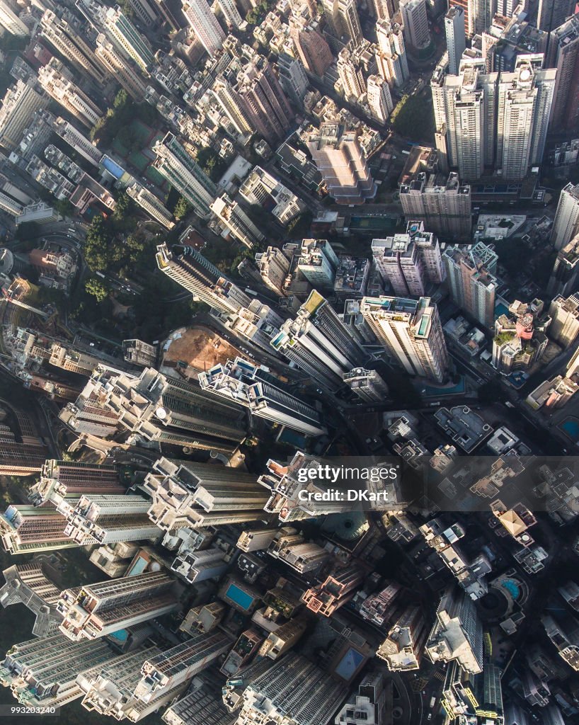 Hong Kong Aerial View High-Res Stock Photo - Getty Images