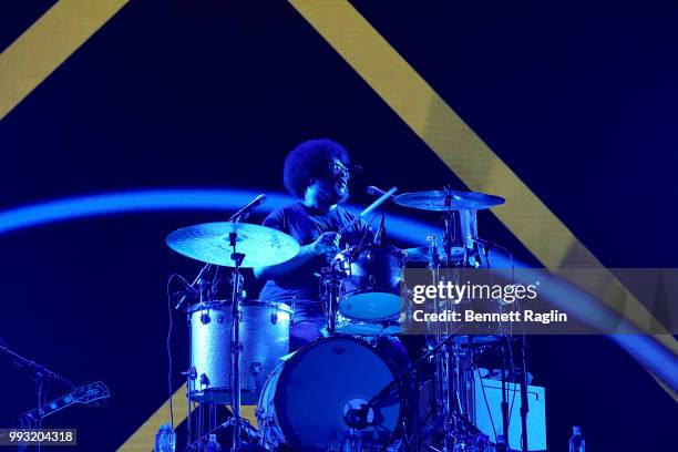 Questlove of The Roots performs onstage during the 2018 Essence Festival presented By Coca-Cola - Day 1 at Louisiana Superdome on July 6, 2018 in New...