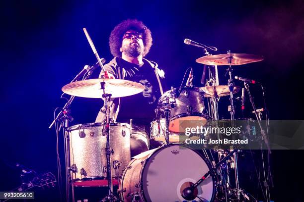 Questlove of The Roots performs at the 2018 Essence Music Festival at the Mercedes-Benz Superdome on July 6, 2018 in New Orleans, Louisiana.