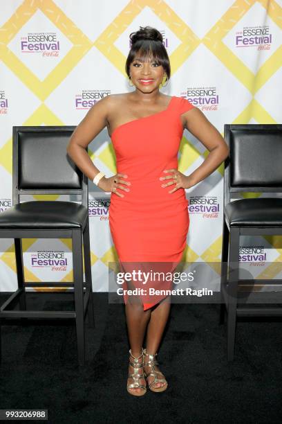 Naturi Naughton attends the 2018 Essence Festival presented By Coca-Cola - Day 1 at Louisiana Superdome on July 6, 2018 in New Orleans, Louisiana.