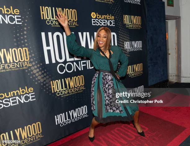 Tiffany Haddish arrives to the Essence Magazine And Hollywood Confidential Present An Evening With Tiffany Haddish at Saban Theatre on July 6, 2018...