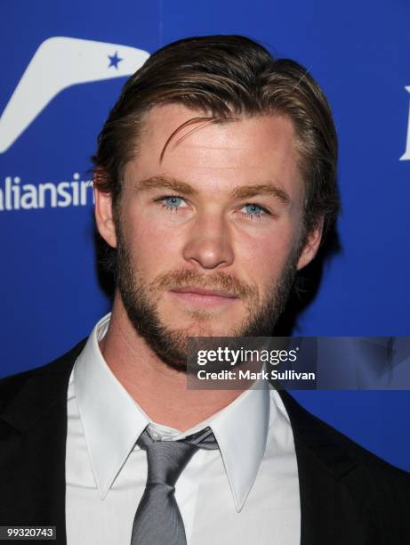 Actor Chris Hemsworth arrives at Australians In Film's 2010 Breakthrough Awards held at Thompson Beverly Hills on May 13, 2010 in Beverly Hills,...
