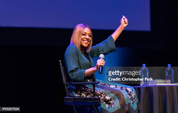 Tiffany Haddish at the Essence Magazine And Hollywood Confidential Present An Evening With Tiffany Haddish at Saban Theatre on July 6, 2018 in...