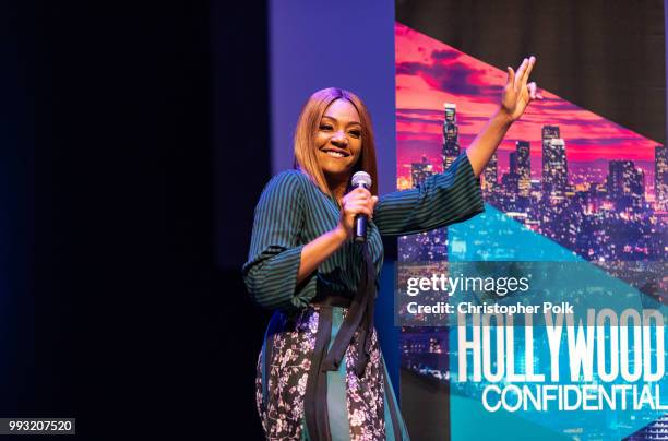 Tiffany Haddish at the Essence Magazine And Hollywood Confidential Present An Evening With Tiffany Haddish at Saban Theatre on July 6, 2018 in...