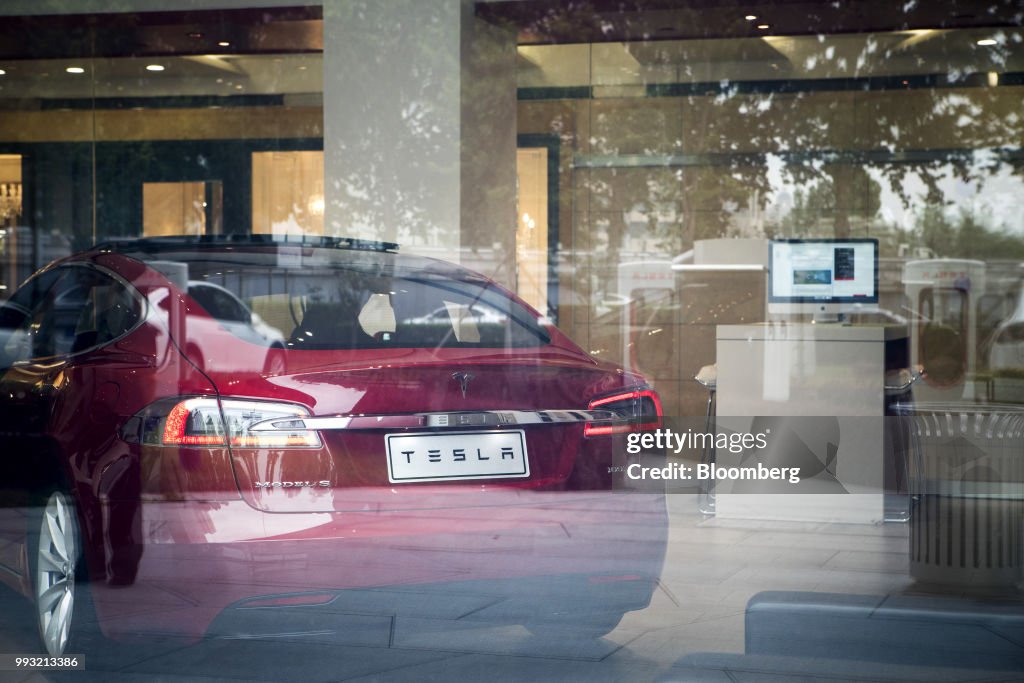 U.S Auto Showrooms in Shanghai and Beijing as China Responds to U.S Tariffs