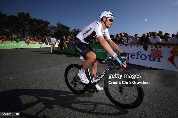 Start / Luke Rowe of Great Britain and Team Sky / during the 105th Tour de France 2018, Stage 1 a 201km from Noirmoutier-En-L'ile to...