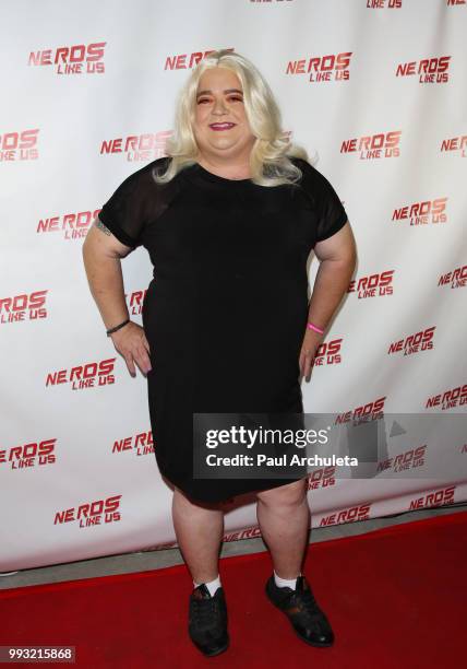 Actor Bradley Laborman attends the "Forbidden Fruit" Live Rocky Horror Experience Launch Featuring Barry Bostwick Hand Print Ceremony at the Vista...