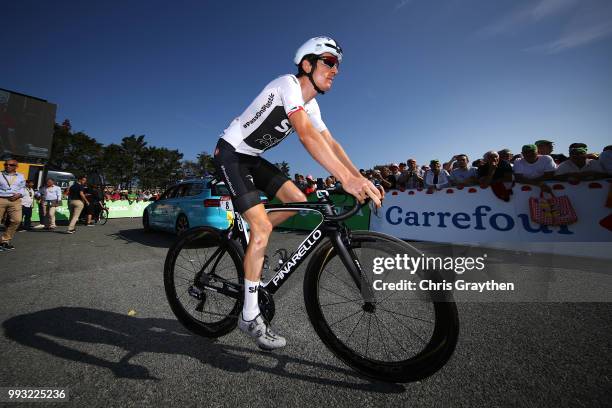 Start / Geraint Thomas of Great Britain and Team Sky / during the 105th Tour de France 2018, Stage 1 a 201km from Noirmoutier-En-L'ile to...
