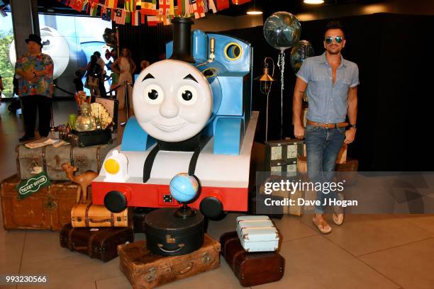 Peter Andre attends the UK premiere of 'Thomas The Tank Engine: Big World! Big Adventures! - The Movie' at Vue West End on July 7, 2018 in London,...