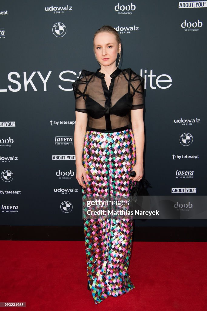 Leslie Clio attends the Michalsky StyleNite during the Berlin Fashion
