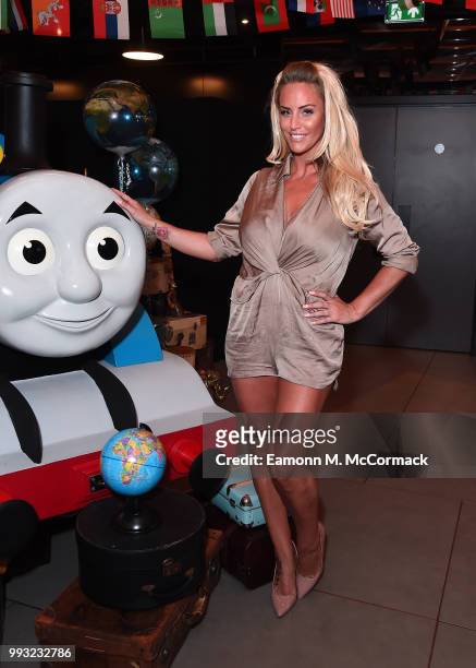 Danielle Mason attends the 'Thomas The Tank Engine' Premiere at Vue West End on July 7, 2018 in London, England.