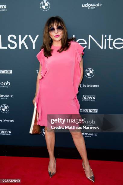 Simone Thomalla attends the Michalsky StyleNite during the Berlin Fashion Week Spring/Summer 2019 at Tempodrom on July 6, 2018 in Berlin, Germany.