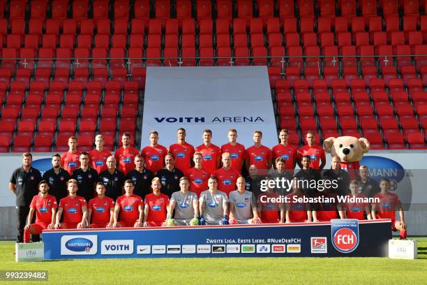 Top row Niklas Dorsch, Tim Skarke, Norman Theuerkauf, Patrick Schmidt, Robert Glatzel, Mathias Wittek, Patrick Mainka, Maximilian Thiel, Robert...